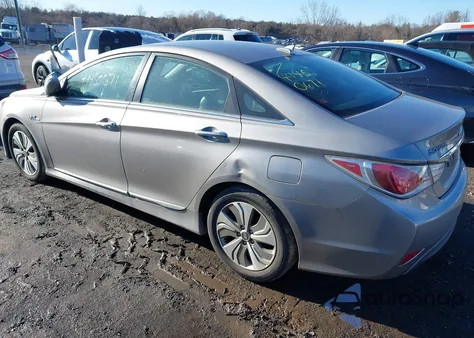 2013 Hyundai Sonata Hybrid Limited z USA, uszkodzony, nr VIN KMHEC4A46DA100654